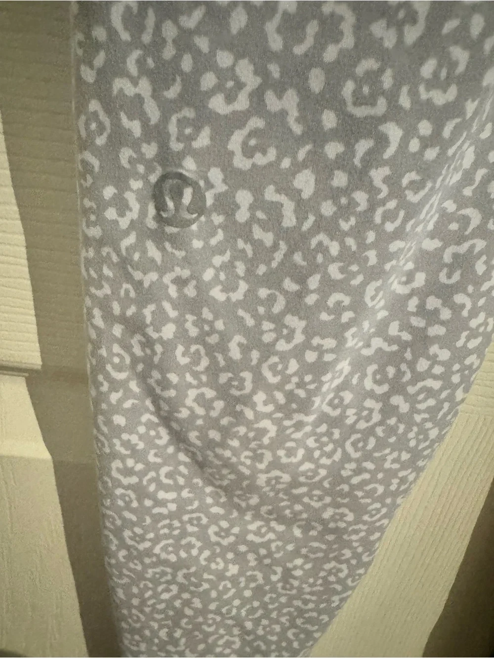 Lululemon Women Wunder Train HR TightLegging 25” LDSM GrayWhite 6 New Leopard